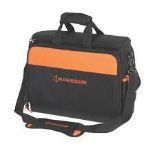 Magnusson Tool Case 18". - PW. Tool case with padded grip handle, adjustable shoulder strap and an