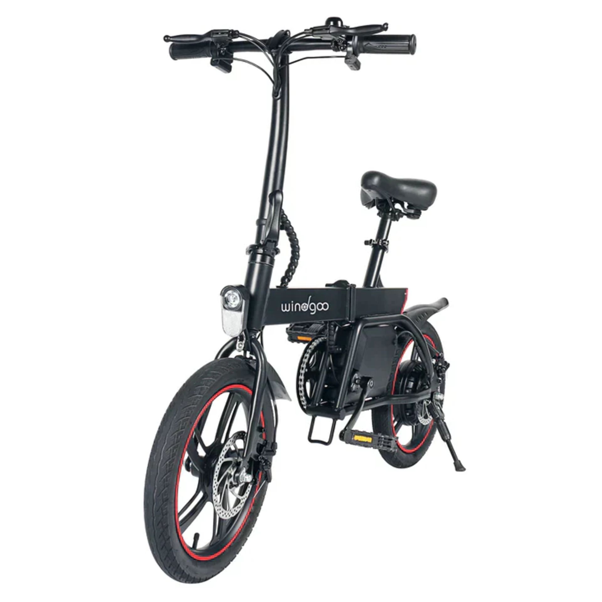 Windgoo B20 Pro Electric Bike. RRP £1,100.99. With 16-inch-wide tires and a frame of upgraded - Bild 5 aus 7