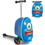 2 in 1 Children's suitcase and scooter - ER24