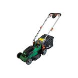 Hawksmoor 36V Hand Propelled 34cm Cordless Lawnmower. - ER32