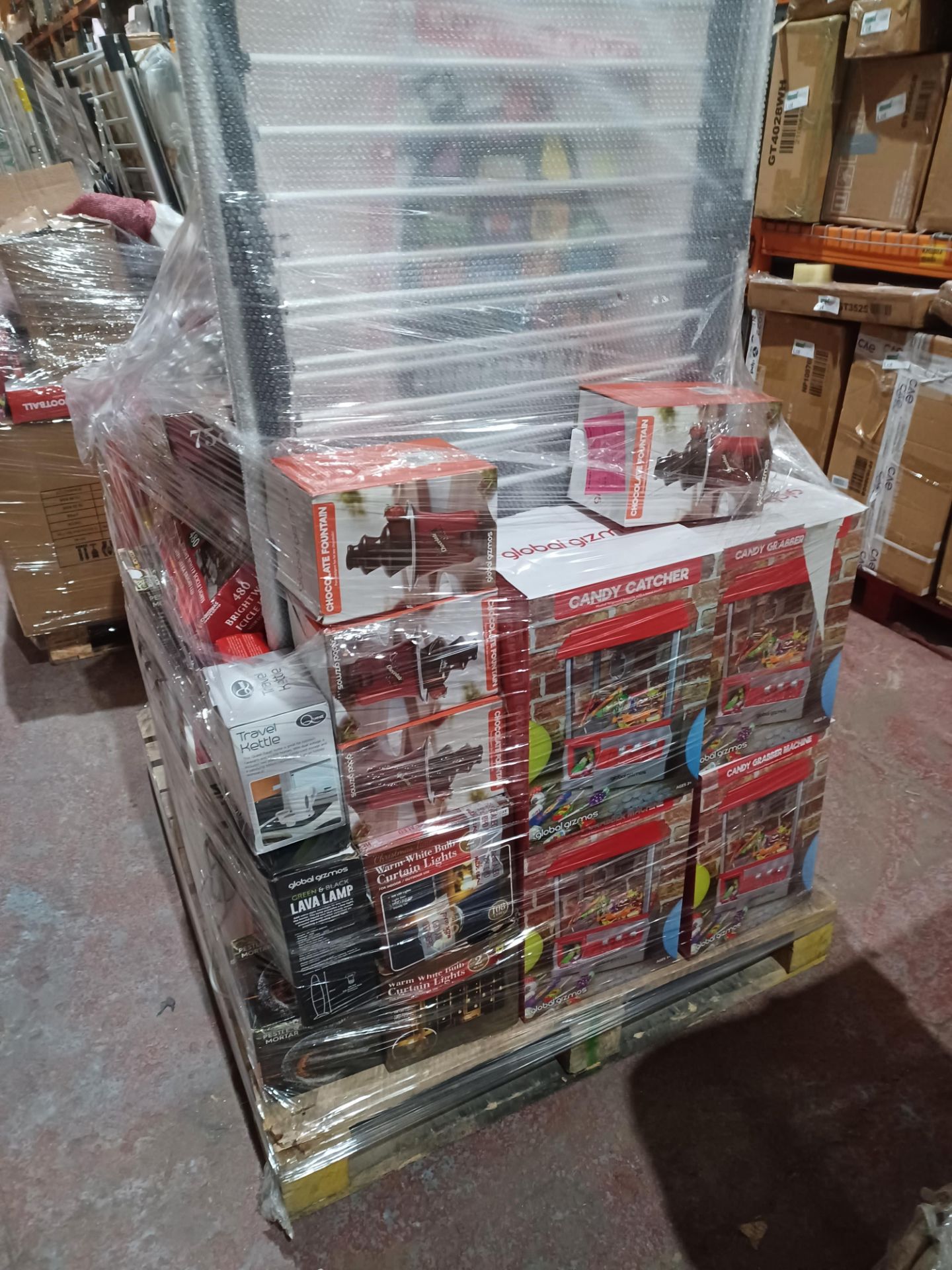 Pallet of Goods to contain; Drinks Dispenser, Airbeds, Kettles, Arcade Games, Chocolate Fountain, - Image 2 of 4