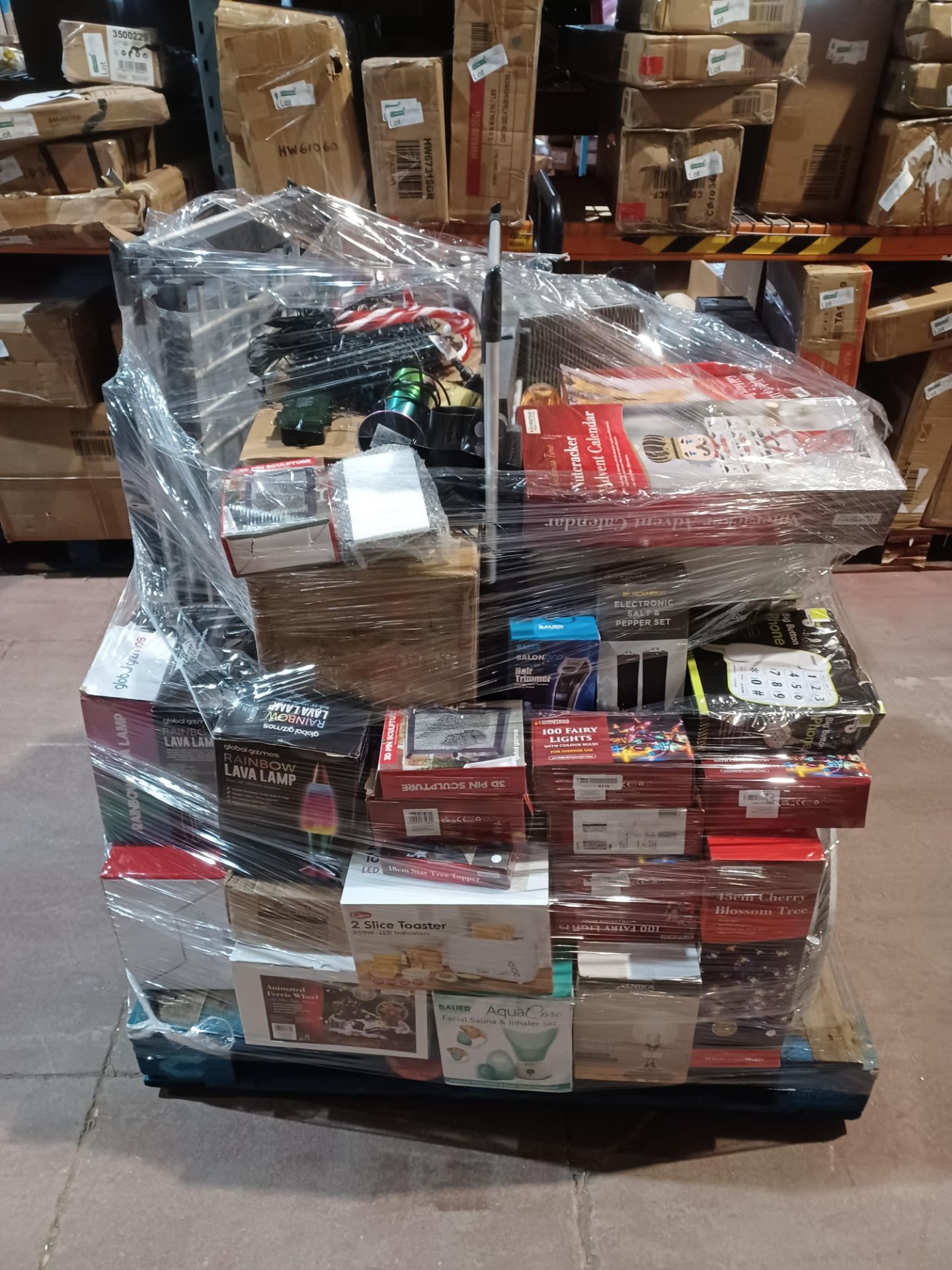 Pallet of Goods to contain; Electric Warmer Airer, Pancake Maker, Phone, Electrical Goods, Fairy - Image 2 of 4