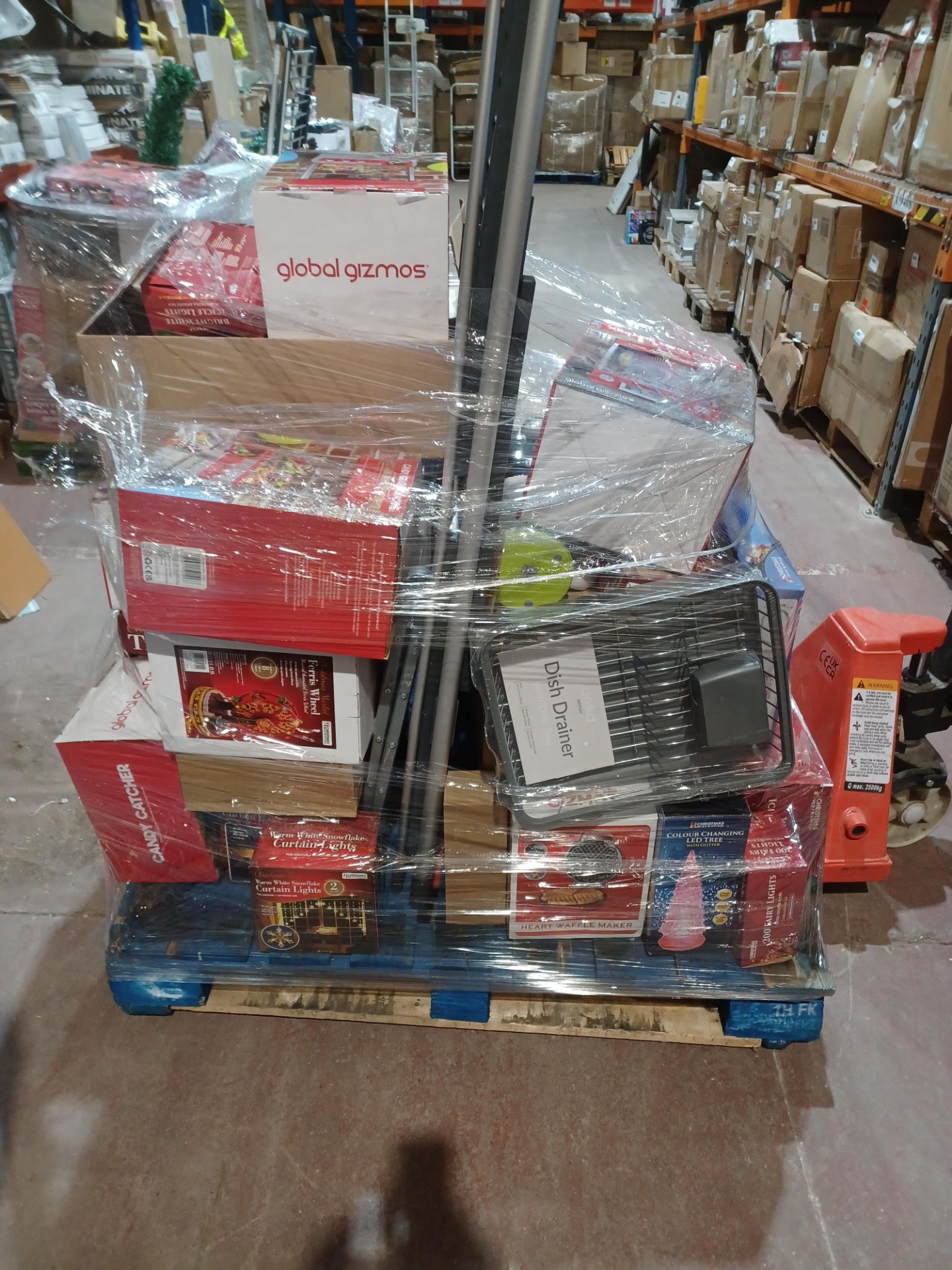 Pallet of Goods to contain ;Air Fryer, Household Goods, Kids Games, LED Lighting, Train Sets, - Image 3 of 4