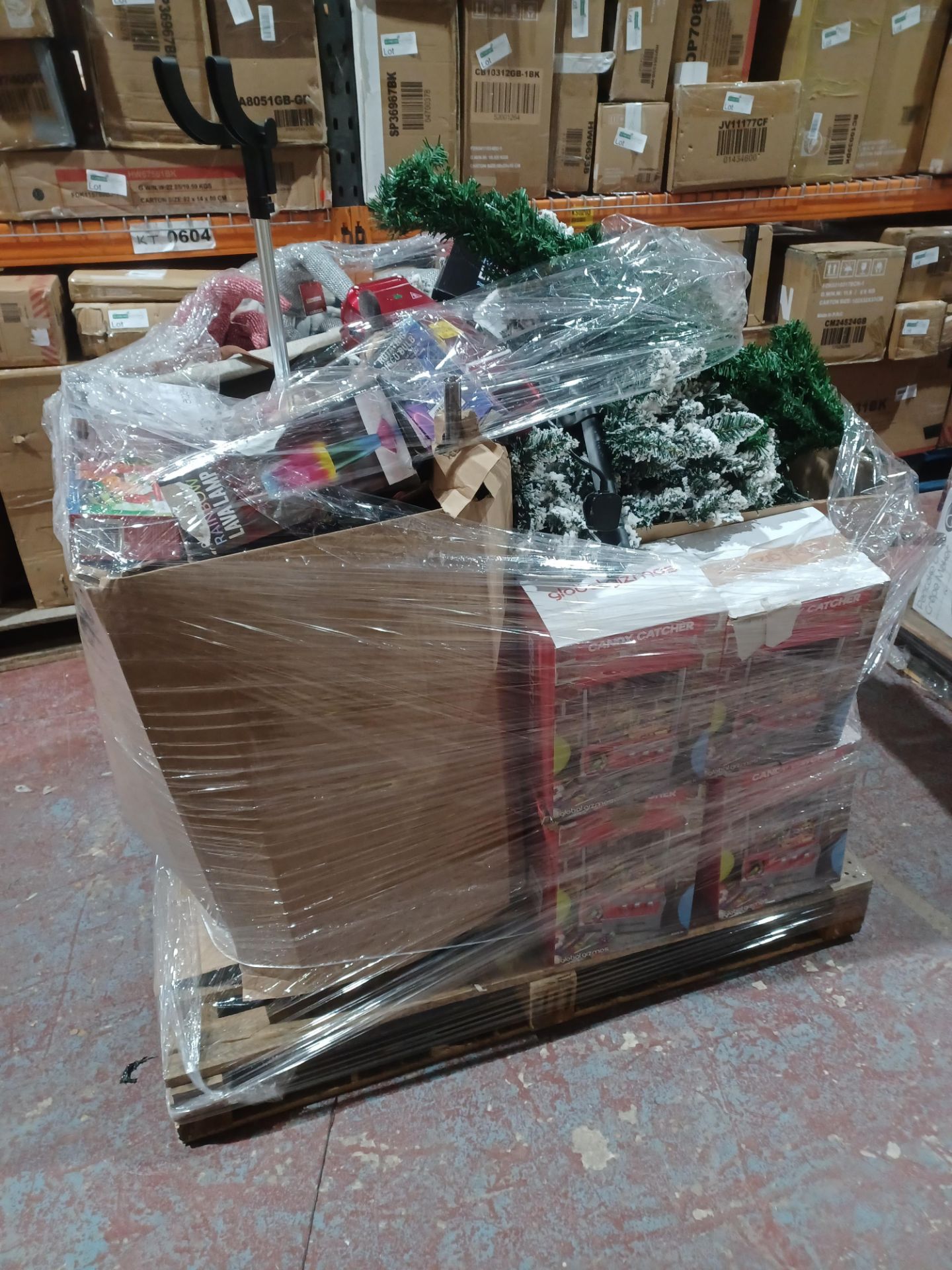 Pallet of Goods to contain; Kitchen Goods, Household Goods, Kids Games, Christmas Goods, Lighting - Image 2 of 4