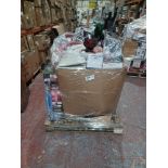 Pallet of Goods to contain; Kitchen Goods, Household Goods, Kids Games, Christmas Goods, Lighting