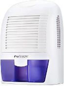Pro Breeze Dehumidifier 1500ml Portable Air Dehumidifier for Damp, Mould, Moisture in Home, Kitchen,