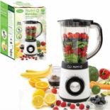 Quest Nutri-Q 34790 Blender & Grinder / 1.5L Blender Jug / 2 Speed Settings / Dishwasher Safe