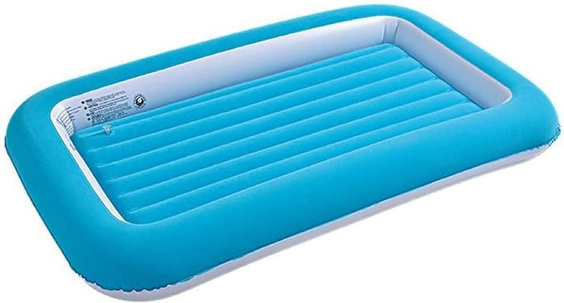 Avenli Kids Airbed 152x89cm - BW. BLUE KIDS SINGLE AIRBED - This children’s blue coloured airbed