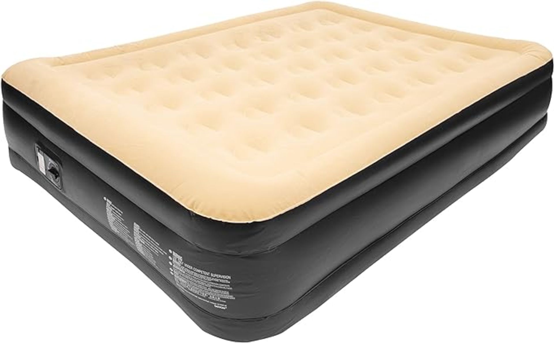 Benross Avenli Queen Size Inflatable Airbed with Built In Electric Pump | Quick & Easy