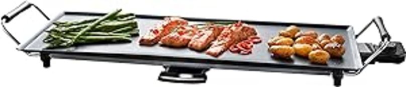 3 x Quest 32529 XL Teppanyaki Grill/Non-Stick/Adjustable Thermostat/Accessories Included/Ideal for