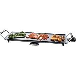 3 x Quest 32529 XL Teppanyaki Grill/Non-Stick/Adjustable Thermostat/Accessories Included/Ideal for