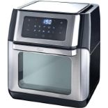 Quest 12L Digital Air Fryer Oven/Large Family Size / 5 in 1/ & 10 Pre-Set Modes / 1500W / Rotisserie