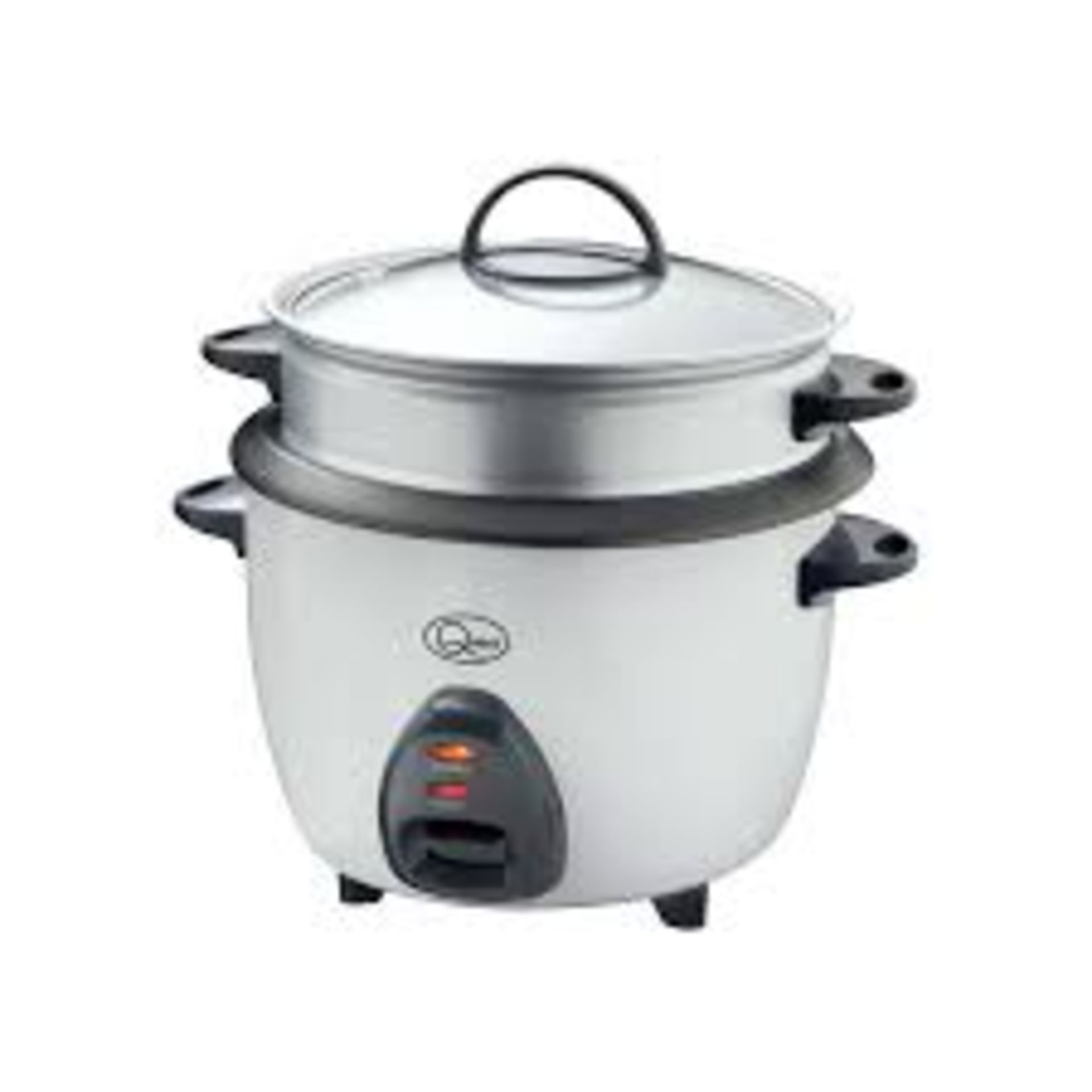 Quest 900W Rice Cooker & Steamer with Keep Warm Function, 2.2L/Non-Stick Inner Pot/Cooks Rice &