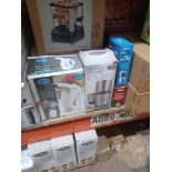 4 x Piece Mixed lot to include portable Garment Steamer, Wet Dry Grinder, and more- R9.2.