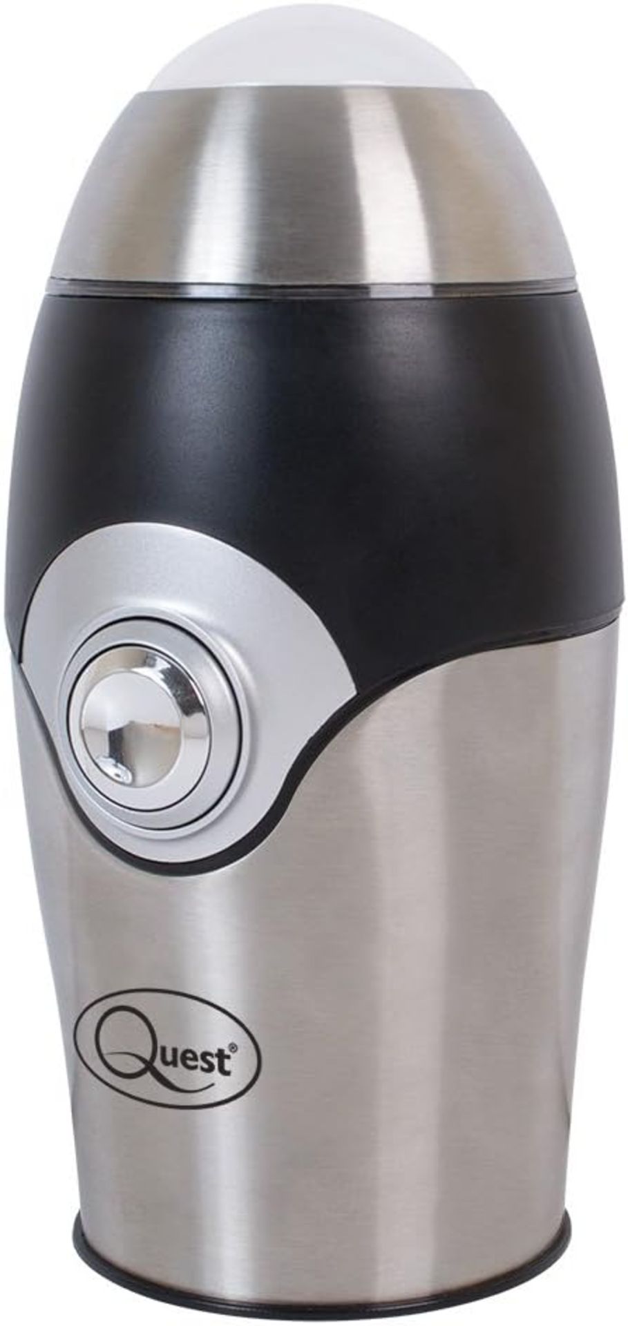 Quest Electric Coffee & Spice Grinder, Stainless Steel Blades, Coffee Beans, Nuts, Seeds, Spices &