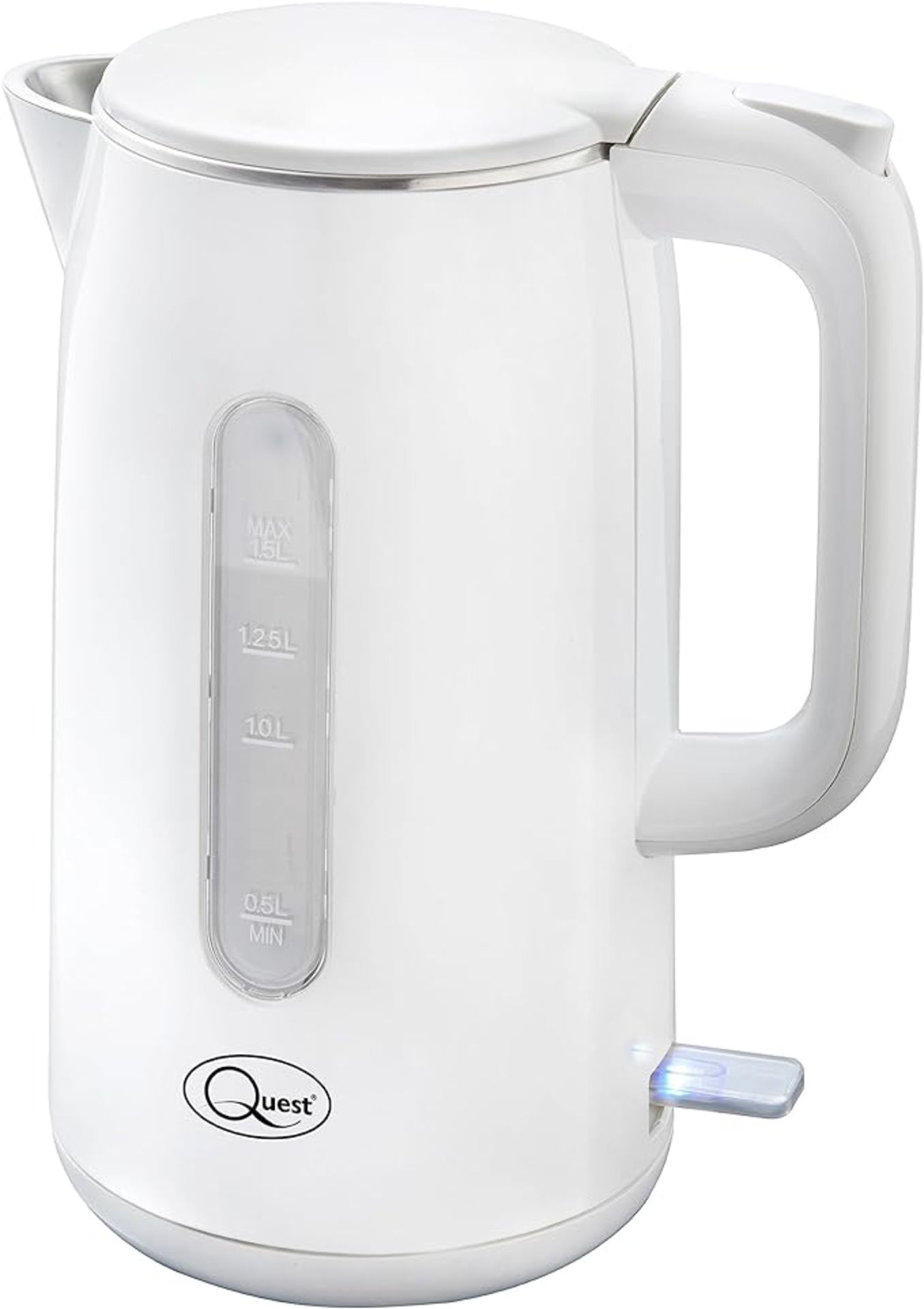 Quest 1.5L Fast Boil Double Walled Kettles / 3000W / Stainless Steel Inner - BW