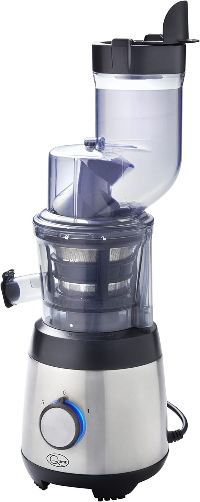 2 x Quest 32889 Slow Juicer/Cold Press Masticating Juicer/Quiet, Efficient Motor/Higher