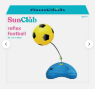 SunClub Garden Outdoor Children Kids Ball Activity Excerise Reflex Football Game - R9.1.
