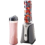 Quest Personal Blender & Smoothie Maker | 350 Watt | Includes 2x 600ml Portable Bottles | One