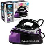 Quest 35479 Steam Generator Iron | Variable Temperature | 1.2L Removable Water Tank | Ceramic Sole