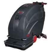 Viper Fang 20HD Walk-behind scrubber dryer. Transaxle drive system.  Light and easy to manoeuvre.