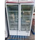 Large 2 Door Commercial Freezer