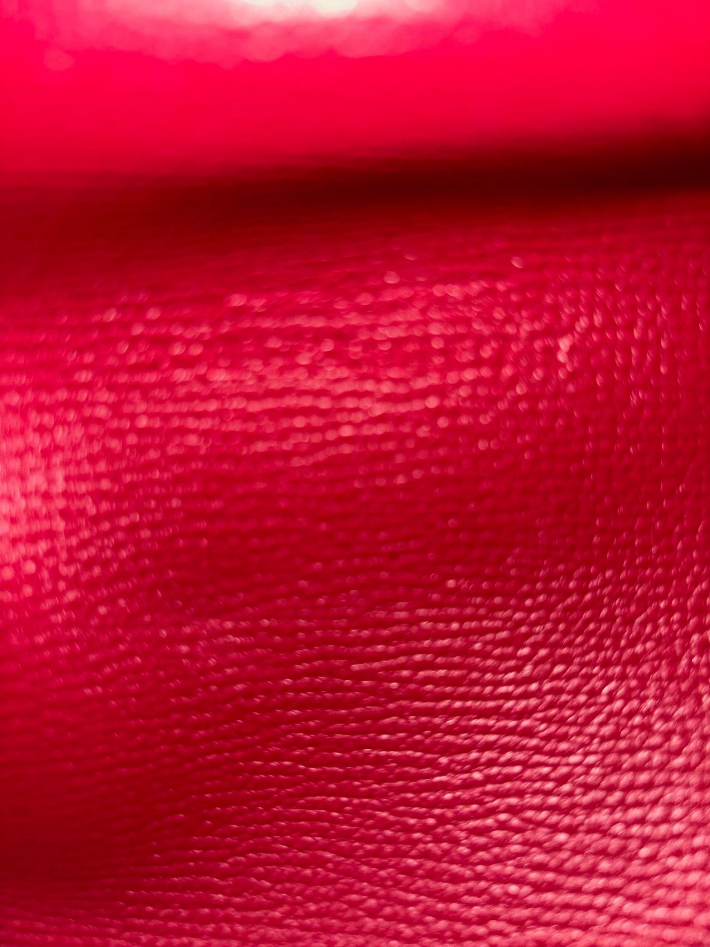 Genuine Burberry Lorne Bucket Bag Crossbody Red Leather Heymarket Check - Image 11 of 11