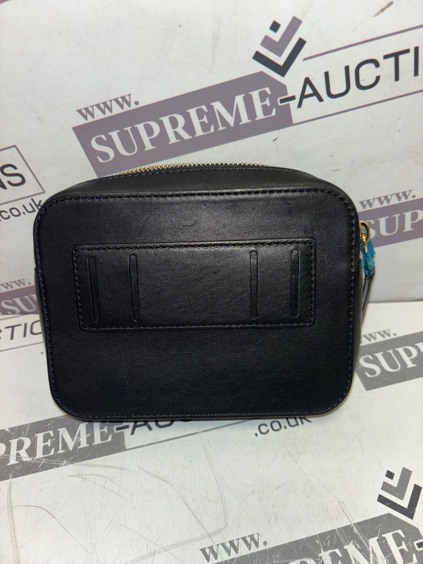 Genuine Burberry Beige/Black Nova Check Canvas and Leather Studded Elise Belt Bag Genuine - Image 4 of 5