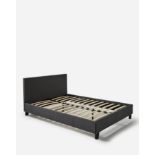 Hayden Fabric Bed Frame - Charcoal *2 boxes* - ER26