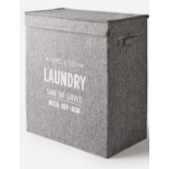 Grey Laundry Split Sorter Hamper - ER22