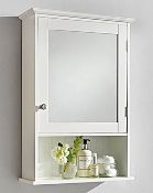 New England Mirror Cabinet White - ER26