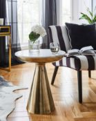 Joanna Hope Nia Accent Table Gold - ER26