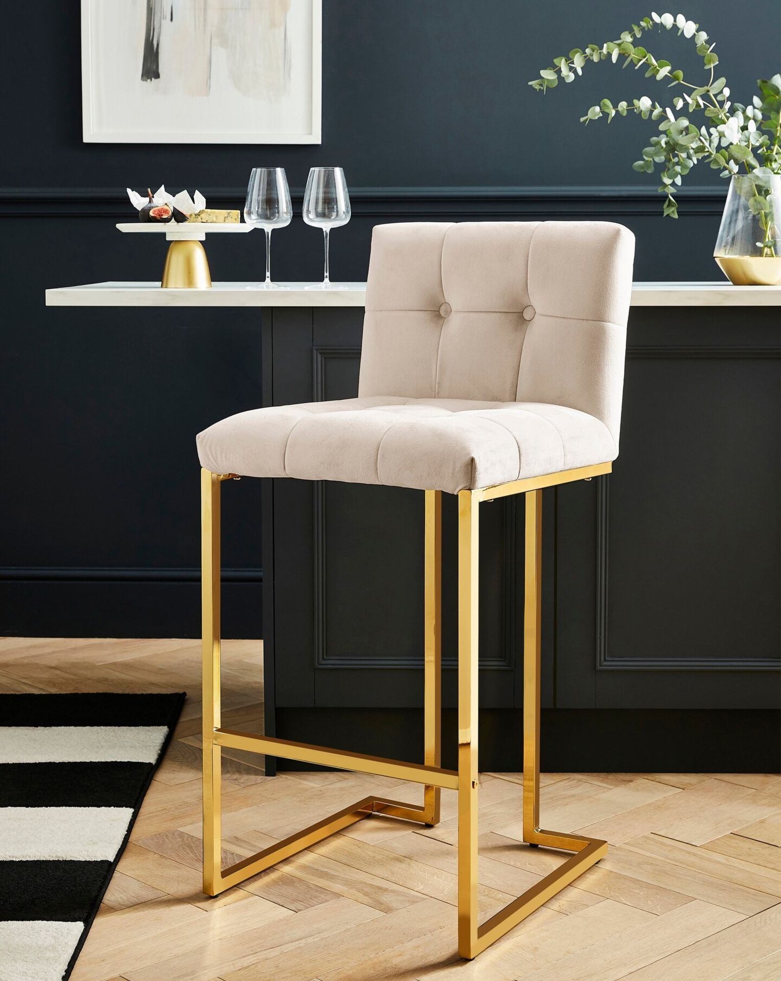 Joanna Hope Fallon Barstool Champagne / Gold - ER26