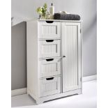 New England Storage Cabinet White - ER27