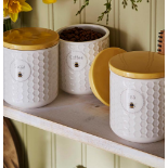 Julipa Bee Set of 3 Canisters - ER22