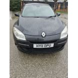 HY11 OPU RENAULT MEGANE First Registartion: 21st April 2011. Black, Petrol