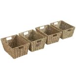 Set of 4 Seagrass Baskets - ER34