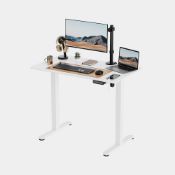 White Standing Desk 100x60cm - ER35