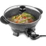 Electric Wok Non-Stick - ER34 *Design may vary
