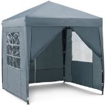 Slate Grey Pop-up Gazebo Set 2 X 2m - ER35