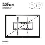 32-55 Inch Flat-to-Wall TV Bracket - VonHaus - ER33