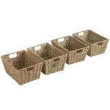 Set of 4 Seagrass Baskets - ER33