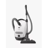 Miele Classic C1 Flex Vacuum Cleaner, Lotus White. - EBR1. RRP £299.00. Energy-efficient 800W