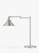 John Lewis Tobias Table Lamp, Nickel. - EBR1. Modern, angular and oh-so minimalist. With this