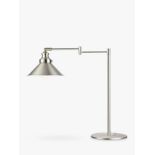 John Lewis Tobias Table Lamp, Nickel. - EBR1. Modern, angular and oh-so minimalist. With this