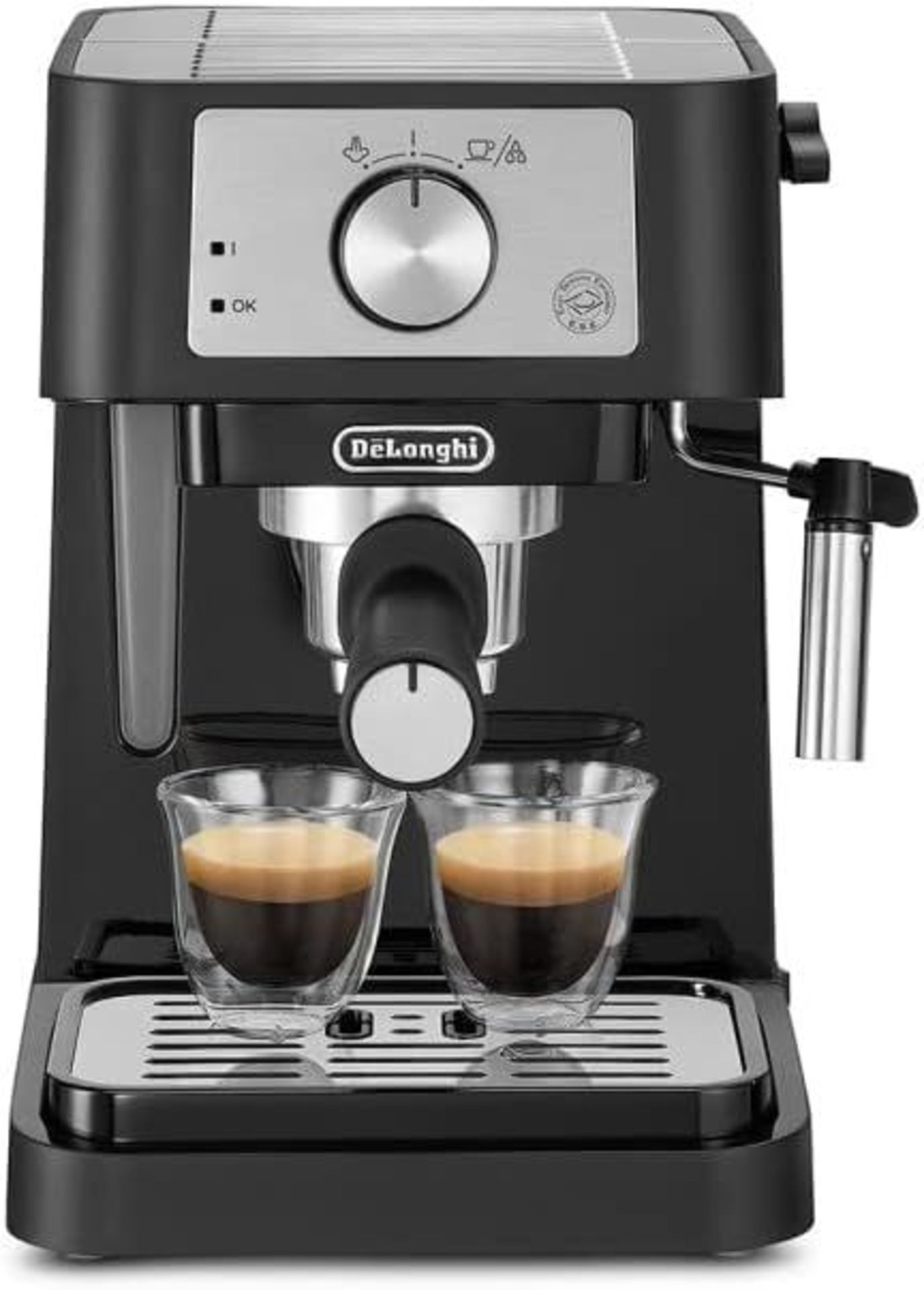 De'Longhi Stilosa EC260.BK, Traditional barista Pump Espresso Coffee Machine, Black. - EBR1. RRP £