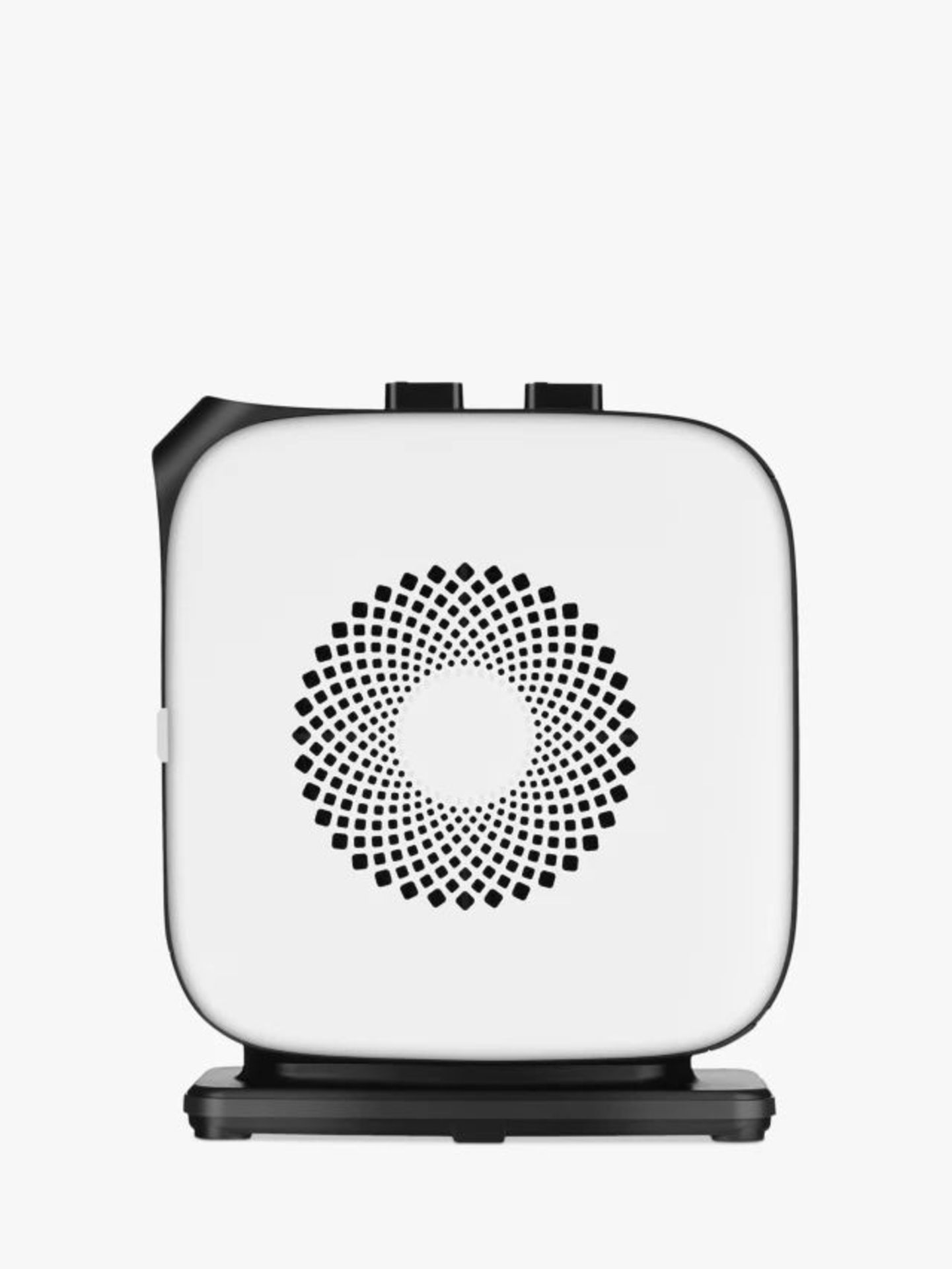 John Lewis Square Fan Heater, White. - EBR1. Our compact square fan heater has a multi-stage