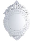 Wall Mirror 67 x 100 cm Silver CRAON RRP £450 - ER20
