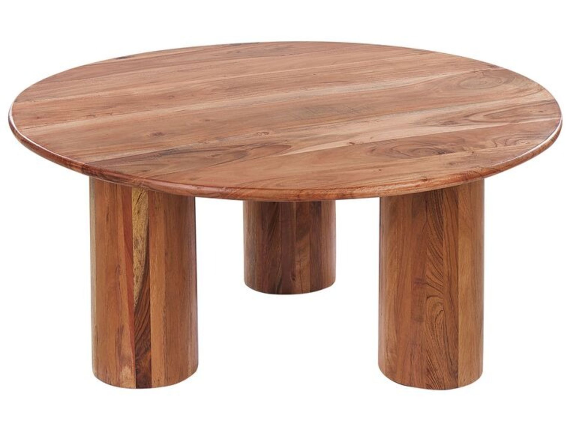 Acacia Wood Coffee Table Light COLINA RRP £500 - ER20