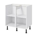 GoodHome Caraway White Base unit, (W)800mm - ER45